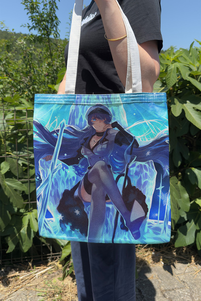 ZipZap Akame Ga Kill Double-Sided Canvas Tote Bag Summer Winter Anime Bag – V2