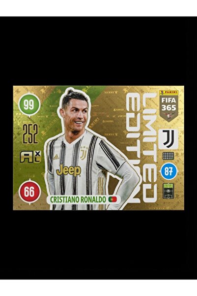Panini Adrenalyn XL Fifa 365 2021 Limited Edition Cristiano Ronaldo Juventus ...