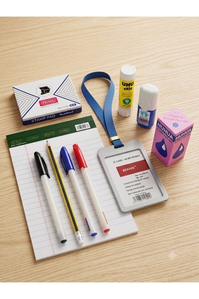 Generic Brand Integrated Stationary and Personal Tool Kit 10 Items