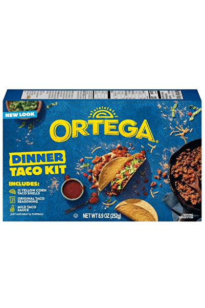 YABANEEZ TACO DINNER KIT "ORTEGA"