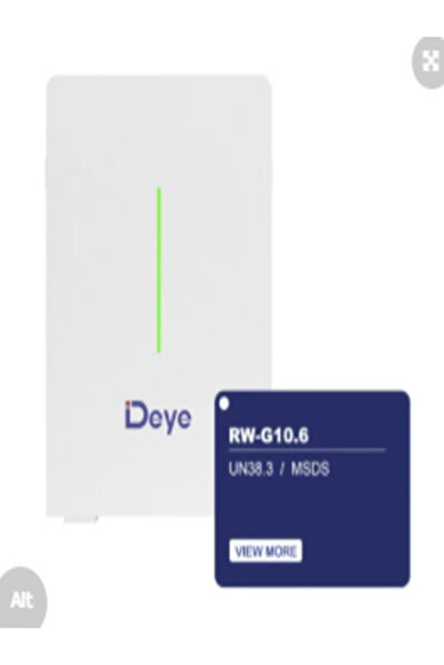 DEYE بطارية ليثيوم 10.6 كيلو -48فولت - 200 امبير RW-G10.6) )