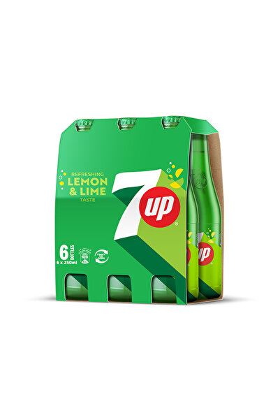 7 Up 7Up Glass 250 ML (6 bottles)