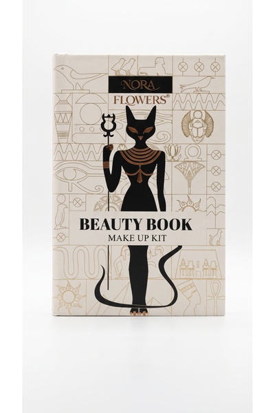 Generic Brand Nora Flowers Beauty Book - Bronze / Multi-Nude