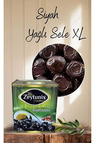 Özel Seçme Trilye (Gemlik) Yağlı Sele Zeytin 10 KG (XL Boy)