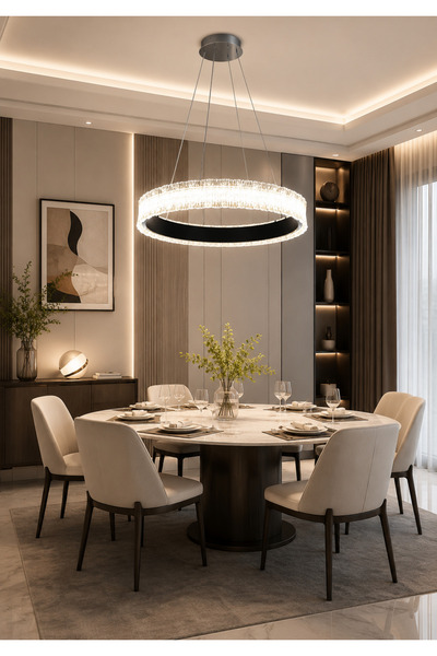 Generic Brand Modern 3-Color Light 48W Led Ceiling Lamp, Classic Design, Diam...