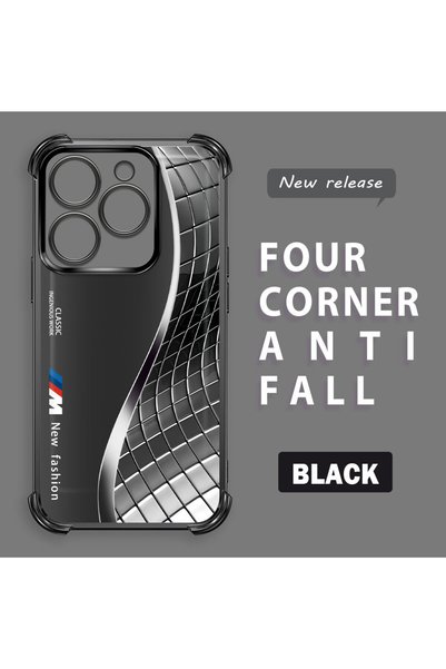 ucuc Infinix Smart 8/8 Pro Compatible Transparent Back Four Corners Reinforce...
