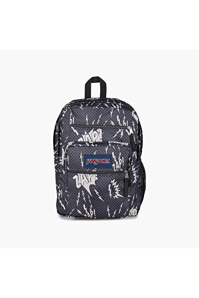 Jansport Printed Backpack with Laptop Sleeve - 34 Ltr