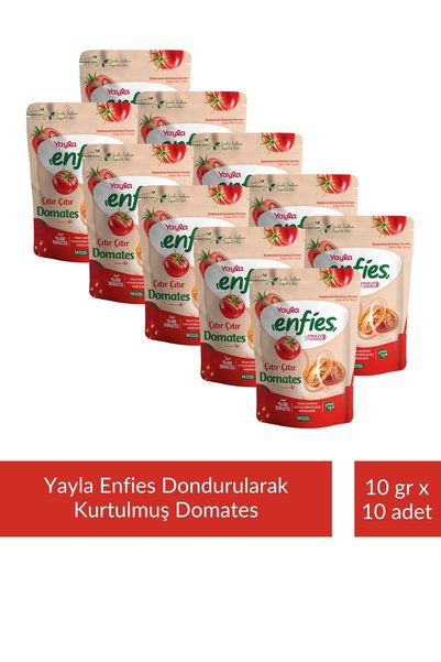 Yayla Enfies Tomatoes 15 Gr X 10 Pieces
