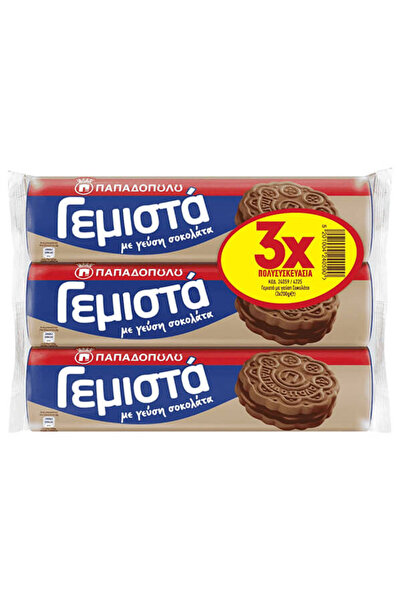 Papadopoulou ΠΑΠΑΔΟΠΟΥΛΟΥ ΓΕΜΙΣΤΑ (3x200gr.) - (ΣΟΚΟΛΑΤΑ)