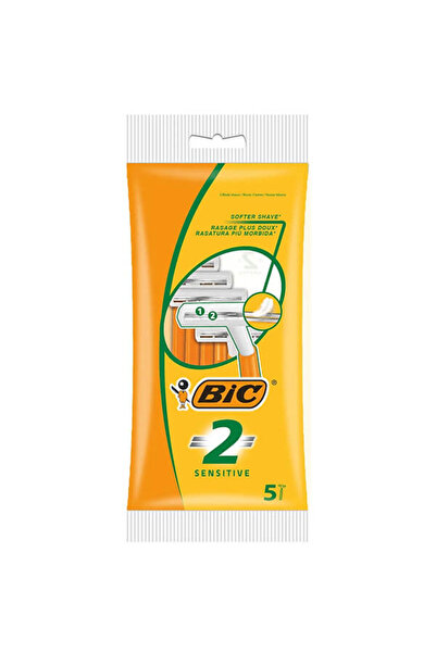 Bic ΞΥΡΑΦΑΚΙΑ BILAMA (5τεμ.) - (SENSITIVE) (ORANGE)