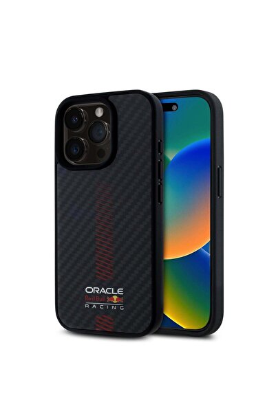 OEM Husă compatibilă cu iPhone 15 Pro Max, MagSafe/Magnetică, fibră de carbon...