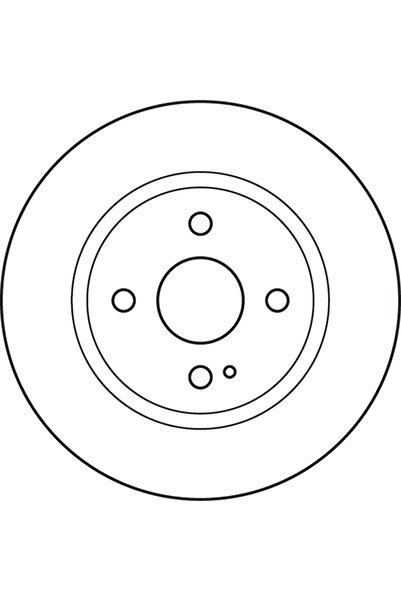 TRWELD DF4966/LUC Disc de șlefuit brut. MAZDA P. 2 1.3-1.6 07-15