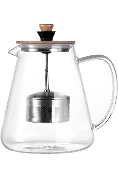 Dotail TAMUME Teapot, 1500 ml capacity, removable filter, lift-off system, 14...