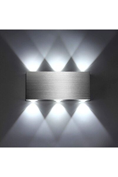 Dotail Aplica LED de perete Lightess, iluminare sus-jos, 6W, 6000-6500K, IP44...