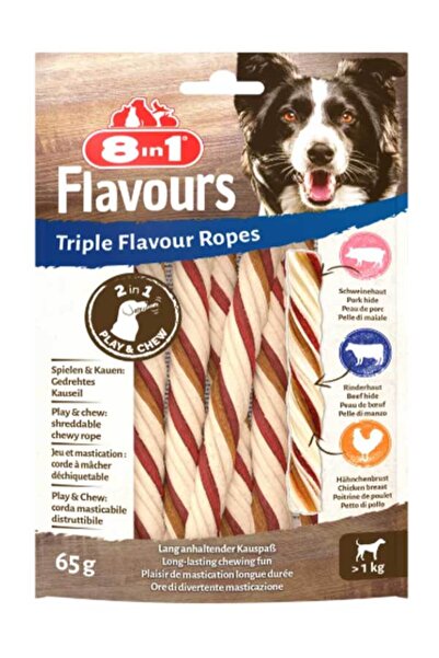 8in1 Triple Flavour Ropes 65 g
