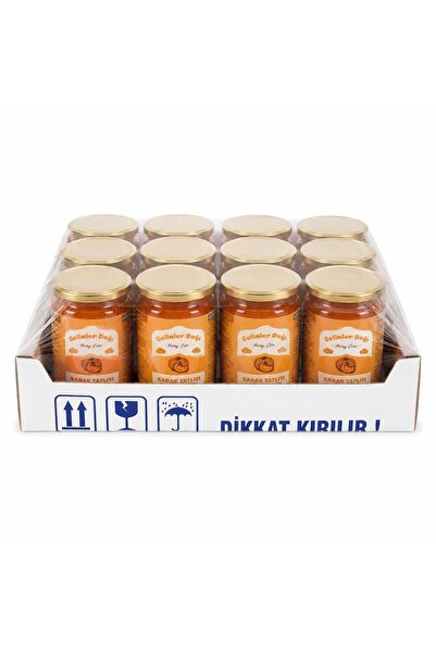 Gelinler Dağı Hatay Kireçte Çıtır Kabak Tatlısı 600 g x 12 Adet