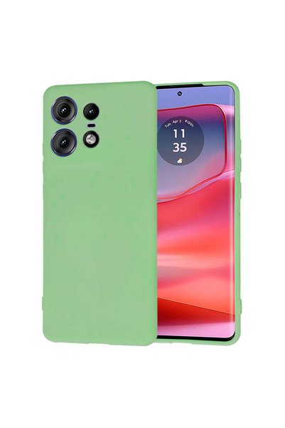 Techsuit Husă pentru Motorola Edge 50 Pro, SoftFlex, verde deschis - verde de...