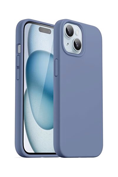 Cat - Cot iPhone 15 Liquid Silicone Case - Slim Fit Soft Touch Protective Cov...