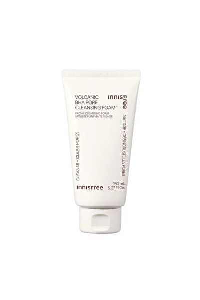 Innisfree رغوة تنظيف الوجه الكورية لتنقية المسام تحتوي على BHA 150 مل - تنظيف...