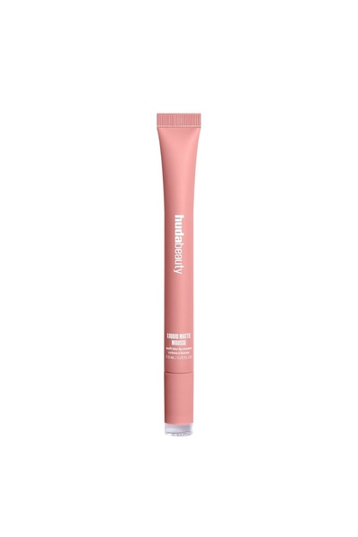 Huda Beauty Liquid Matte Mousse Velvety Finish Liquid Lipstick Baby Pink Elsb...