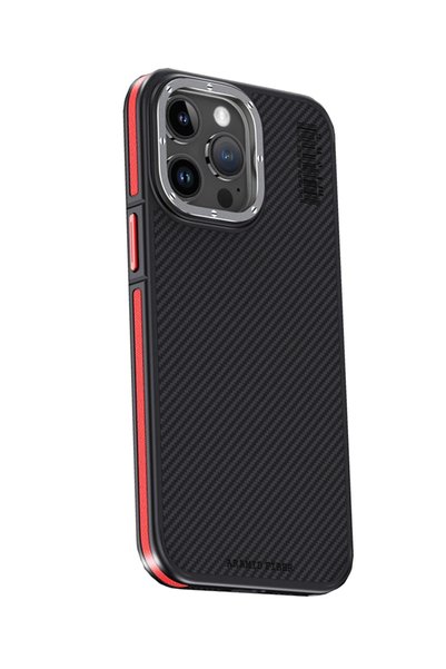 Joko Aconcept iPhone 15 Pro Case Aramid 600D Kevlar Carbon Fiber Magsafe Cove...