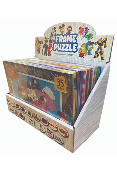 Derin Yayınları Ca Games Display Frame Stand Karma 45 Pieces - 35 Pieces