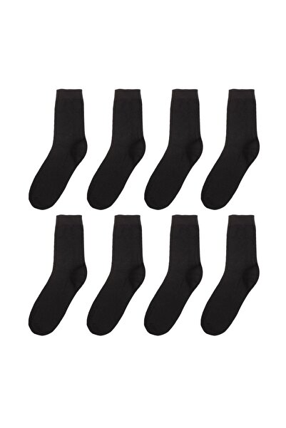 OEM Șosete pentru bărbați, negru, set 8 perechi, mărimea 41-43 – confort ziln...