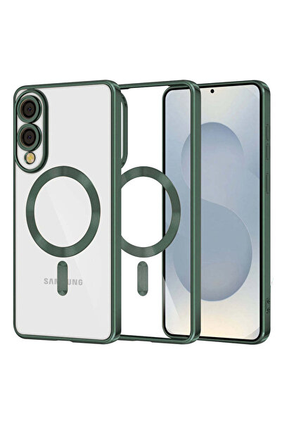 Techsuit Husă pentru Samsung Galaxy S25 Edge, Lux Crystal MagSafe, albastru -...