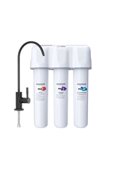 Aquaphor Filtru Crystal PRO, cu PRO1/ PRO2/ PRO HF, Baterie Neagra, pentru fi...