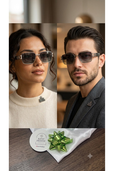 Bymiel Metal Frame Black Glass Unisex Sunglasses