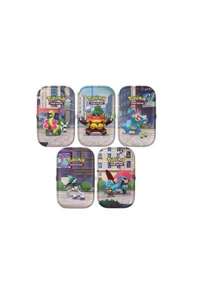Pokémon Pokemon TCG Lumiose City Mini Cutie Metalică (Asortat)