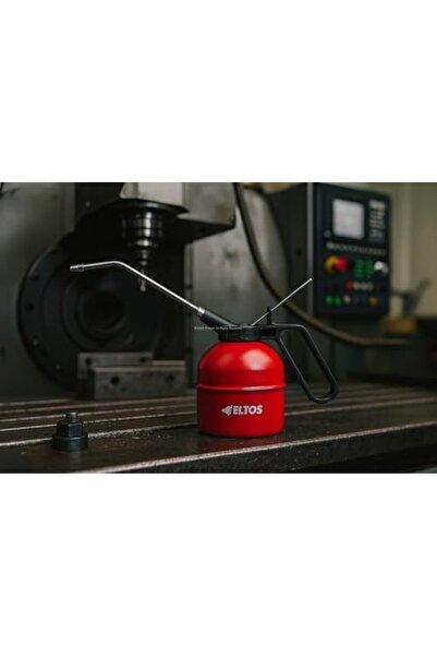 Yıldızan Metal Oil Can, Industrial Lubrication Bottle, Machine Oil, Fine Pour...
