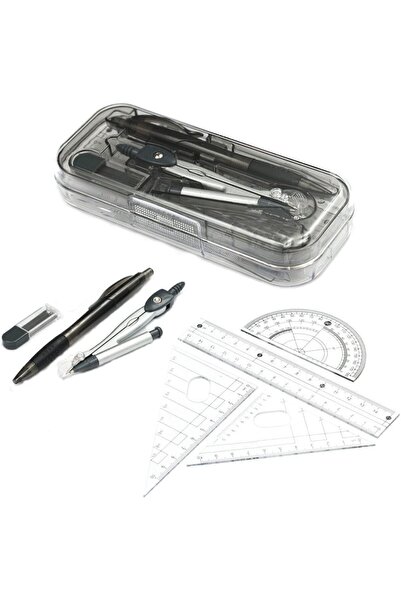Geometric Future 8-piece geometric compass set for mathematics with drawing c...