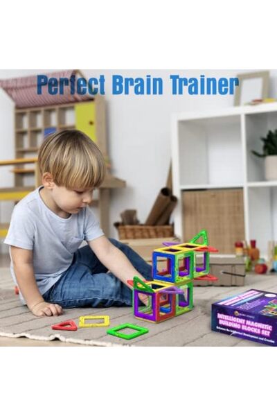 Yıldızan Albemo Desire Deluxe Magnetic Block Set |   Stem & Montessori Educat...