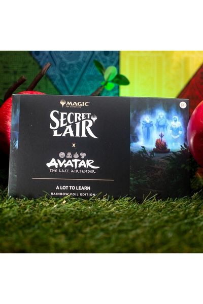 Magic The Gathering Bârlogul Secret ATLA Multe de învățat Folie Curcubeu