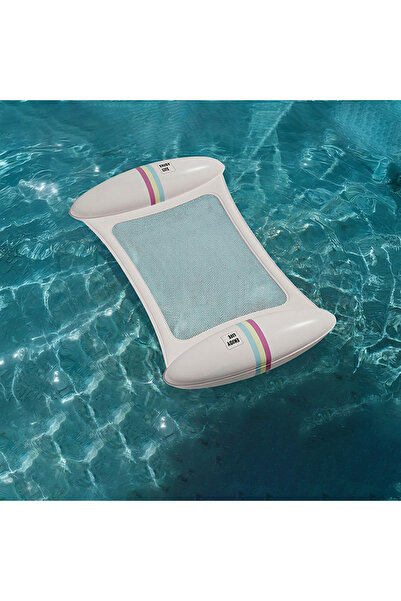 Choice3 h 1PC Inflatable Pool Float Lounger with Mesh Seat, Portable Water Ha...