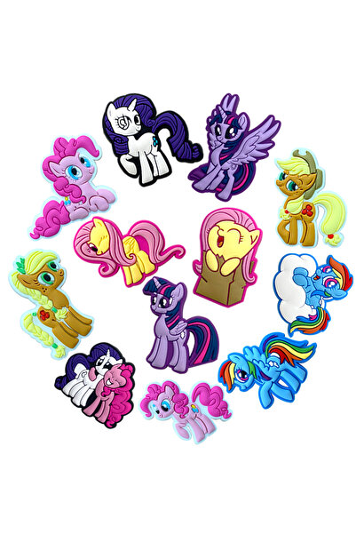 Choice Hasbro 12pcs 12pcs My Little Pony Shoe Charms PVC DIY Shoes Decoration...