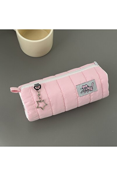 Choice 1 Student Stationery School Supplies Pink Towel Roll Pencil Case Kawai...