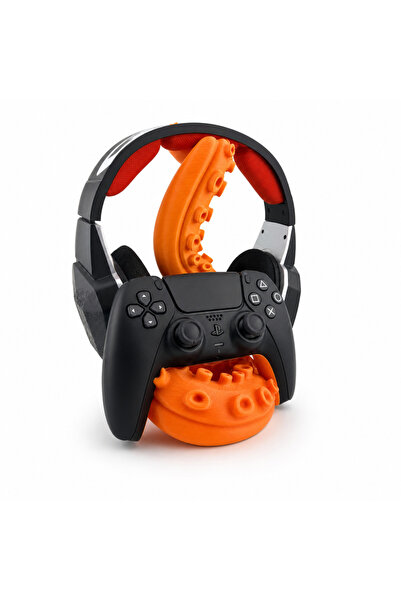 Generic Brand Suport Controller PS5 si casti Leviros, PrintForge®, printat 3D...