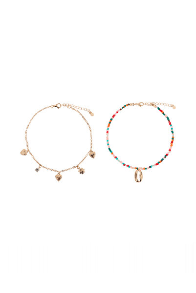 Evendi Anklet Top Bottom Set , Mix colors