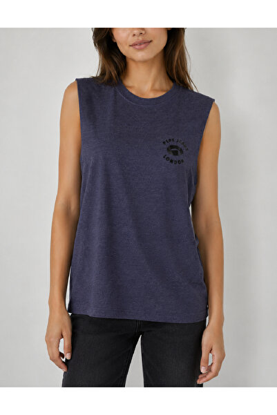 Evendi Tank top, Navy blue