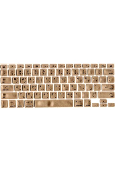 Generic US Layout Arabic English Silicone Keyboard Cover for Older Version Ma...