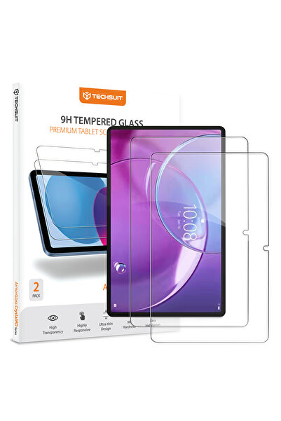 Techsuit - ArmorGlass CrystalHD (2 pack) - Lenovo Idea Tab Pro Gen 2 - Clear,...