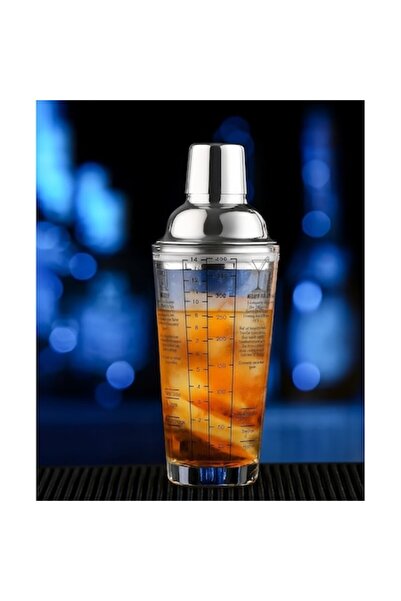 SyaMAG Shaker de sticlă, pentru cocktail, capac din oțel inoxidabil, SyaMAG, ...