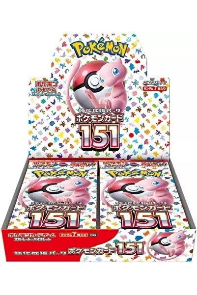 Pokémon Pokemon TCG 151 Cutie de prezentare JP (20 pachete)