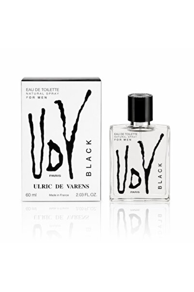 ULRICH DE VARENS UDV Black Apă de toaletă pentru bărbați, 60 ml, Ulric de Varens