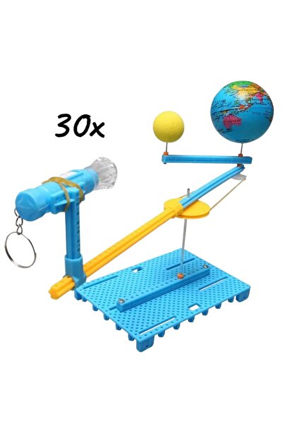 OEM Joc educativ Stiintele Naturii, set de 30 buc, glob pamantesc, soare, lun...