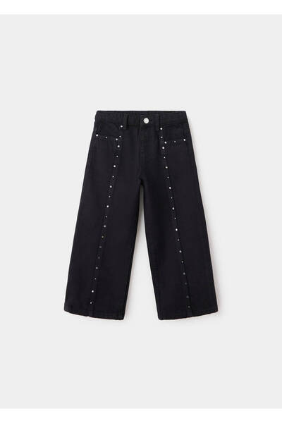 MANGO Baby Straight-leg jeans with stud details