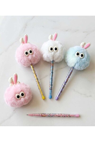 ALPA STORE Plush Puffy Friends Rabbit Egg-Laying Pencil 1 Pc
