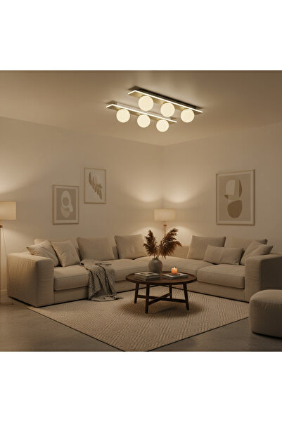 Alessandro DESIGN Lustra LED TRION, Lumina Calda/Neutra/Rece, 3xG9, 24W, Negr...